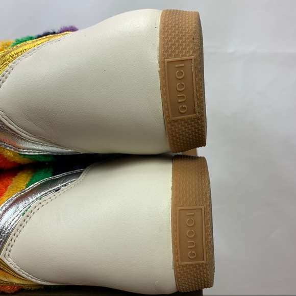 GUCCI MEN'S BAMBI HIGH TOP US 10 1/2 = Gucci 9 1/2 - Picture 12 of 13